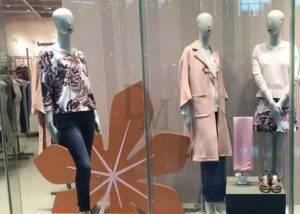 clothing store display