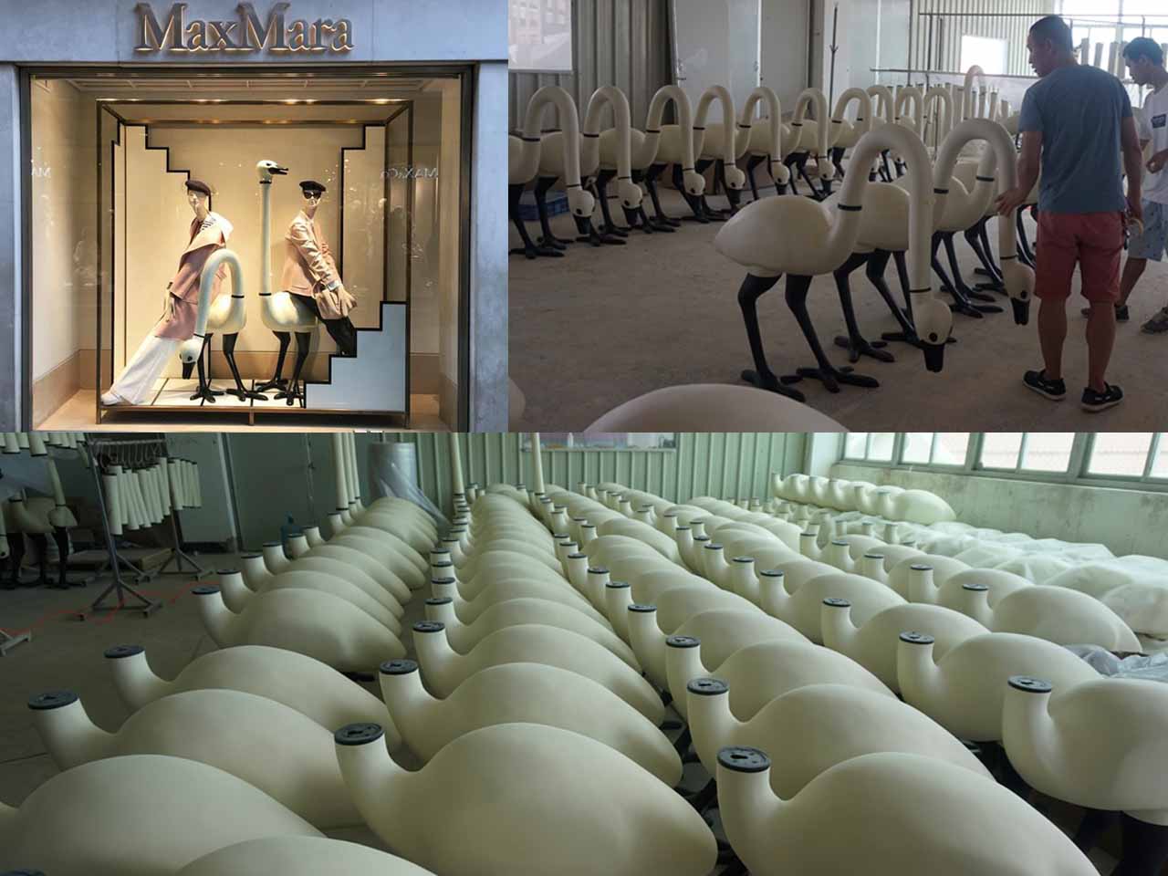 Visual Display Props & Fiberglass Statue Decors Manufacturer DM display