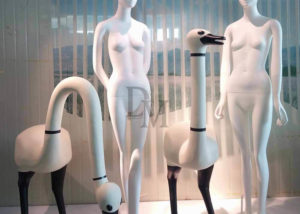 fiberglass ostrich animal statues