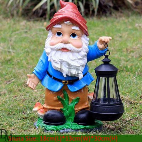 large resin garden gnomes