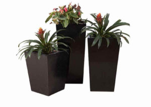 Black Square Plant Pot