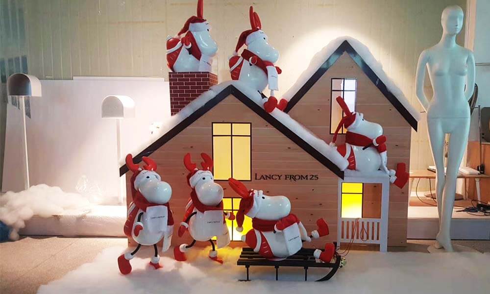 Complete window displays