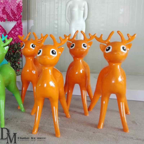 Fiberglass Deer Yard & Garden Ornaments DM Animal Statues
