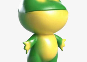 Frog garden ornament