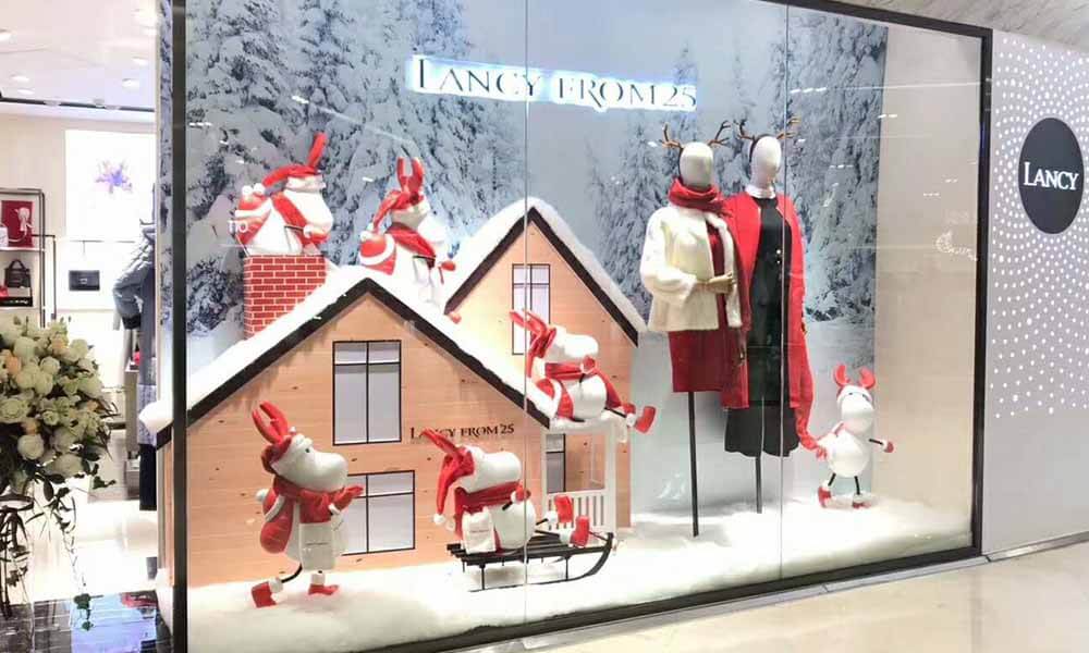 Christmas window display ideas