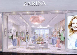 Hanging Window Display