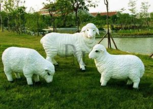 Life Size Sheep Garden Ornaments