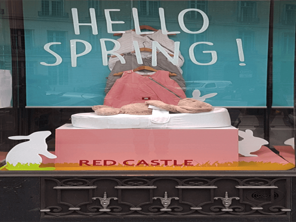 Easter Shop Window Displays for Baby Shop | DM Window Display