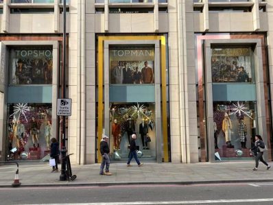 2019 TOPSHOP CHRISTMAS WINDOW