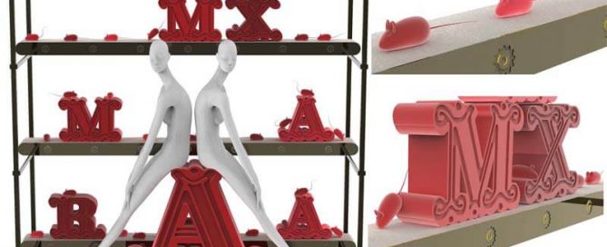 2020 CNY Window Display Max Mara