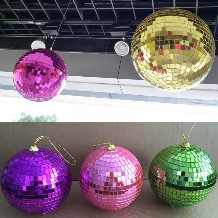 Small / Large Hanging Mirror Disco Ball DM Window Display
